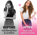 Premium Feminine Balance Gummies – Vaginal Probiotics & Support Digestive Health – Probiotics, Collagen Type II, Chasteberry, Vitamin D & Magnesium